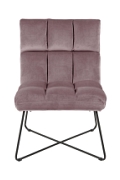 Fotel Alba VIC dusty rose 18 - ACTONA