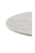 Stół okrągły Corby marmur/czarny 105cm - ACTONA