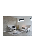 Fotel Glasgow biały - House Nordic