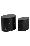 Zestaw stolików Mice black marble ( Rozmiar: uniwersalny )