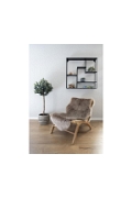 Fotel Derby teakowy technorattan - House Nordic