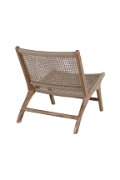 Fotel Derby teakowy technorattan - House Nordic