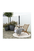 Fotel Derby teakowy technorattan - House Nordic