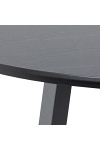 Stół Malika 120cm czarny ( Rozmiar: uniwersalny )