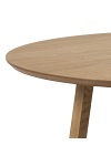 Stół Malika 120cm dąb ( Rozmiar: uniwersalny )