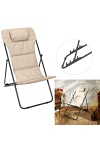 Leżak Grue beżowy ( Rozmiar: uniwersalny )
