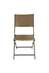Krzesło składane Marron plecione ( Rozmiar: uniwersalny )