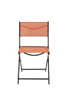 Krzesło Elba składane outdoor terrakota ( Rozmiar: uniwersalny )