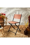 Krzesło Elba składane outdoor terrakota ( Rozmiar: uniwersalny )