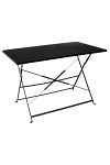 Stół składany Palermo czarny 70x110 cm ( Rozmiar: uniwersalny )