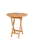 Stół składany Toledo 70 cm drewno tekowe - House Nordic