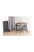 Hoker Roxby czarny/naturalny - ACTONA