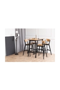Hoker Roxby czarny/naturalny - ACTONA