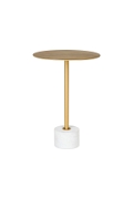Stolik kawowy Lecco 41cm złoty - House Nordic