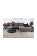 Stolik kawowy Vita czarny 80cm - House Nordic