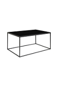 Stolik kawowy Vita czarny 60x90cm - House Nordic