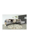 Stolik kawowy Vita czarny 60x90cm - House Nordic