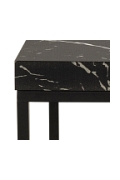 Stolik Barossa 40x40cm czarny marmur - ACTONA