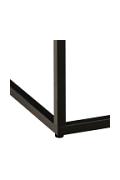 Stolik Barossa 60x60cm czarny marmur - ACTONA