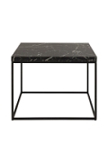 Stolik Barossa 60x60cm czarny marmur - ACTONA