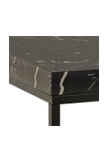 Stolik Barossa 60x60cm czarny marmur - ACTONA