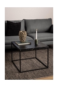Stolik Barossa 60x60cm czarny marmur - ACTONA
