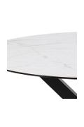 Stół Heaven 119cm white Akranes - ACTONA