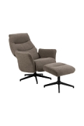 Fotel obrotowy London taupe Monza 40 - ACTONA