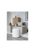 Pufa Ejby bouncle biała - House Nordic