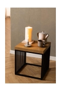 Stolik kawowy Strington 40x40cm dab - ACTONA