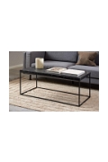 Stolik Barossa 110x55cm czarny marmur - ACTONA