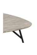 Stolik kawowy Caracas 90x90cm szary marmur - ACTONA