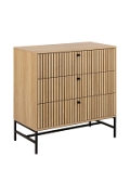 Komoda Albany 3 szuflady dąb naturalny - ACTONA