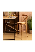 Krzesło barowe Isak dębowe - Atmosphera