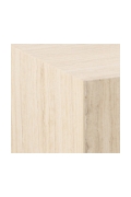 Stolik kawowy Dice 90x90cm trawertyn - ACTONA