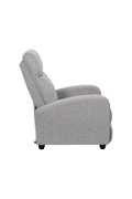 Fotel rozkładany Recliner Dream szary - Intesi