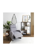 Fotel rozkładany Recliner Dream szary - Intesi