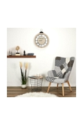 Fotel uszak Helsinki szary patchwork - Intesi