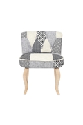 Krzesło Eleonora szara patchwork - Intesi