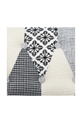 Krzesło Eleonora szara patchwork - Intesi