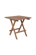 Stolik pomocniczy Bilbao 50x50cm naturalny tekowy - House Nordic