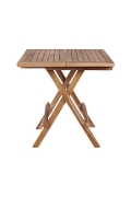 Stolik pomocniczy Bilbao 50x50cm naturalny tekowy - House Nordic