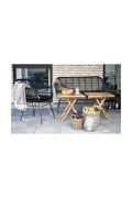 Stolik pomocniczy Bilbao 50x50cm naturalny tekowy - House Nordic