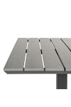 Stół ogrodowy kwadratowy 70x70 cm Chicago Intesi szary skandynawski na jednej nodze ( Rozmiar: uniwersalny )