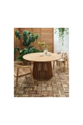 Stół Lorca 120cm tekowy naturalny - House Nordic