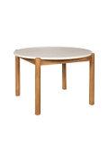 Stół Terracina 120cm akacja/terrazzo - House Nordic