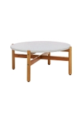 Stolik kawowy Terracina 84,5cm akacja/terrazzo - House Nordic