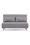Sofa rozkładana Marlow 2 szara skandynawska z funkcją spania do salonu i pokoju młodzieżowego ( Rozmiar: uniwersalny )