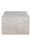 Stolik kawowy Prague szary marmur 60x80 cm nowoczesny prostokątny do salonu Intesi ( Rozmiar: uniwersalny )