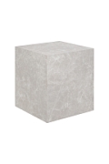 Stolik kawowy Prague 40x40cm szary marmur - House Nordic